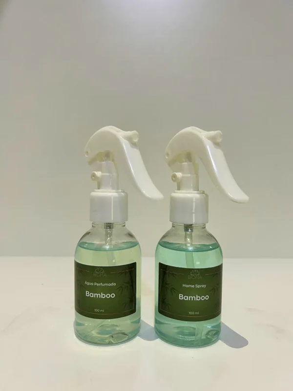 Combo Bamboo - Home Spray e Água Perfumada 100ml