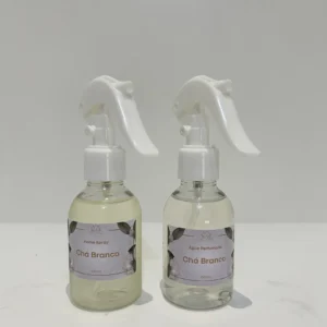 Combo Chá Branco - Home Spray e Água Perfumada 100ml