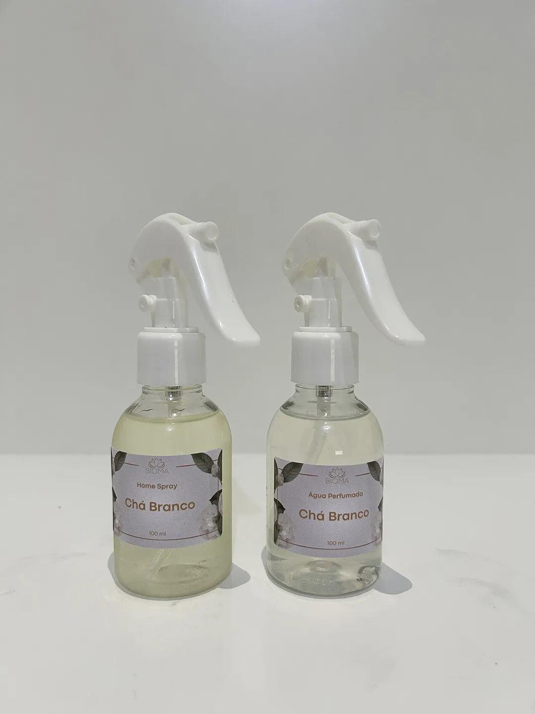 Combo Chá Branco - Home Spray e Água Perfumada 100ml