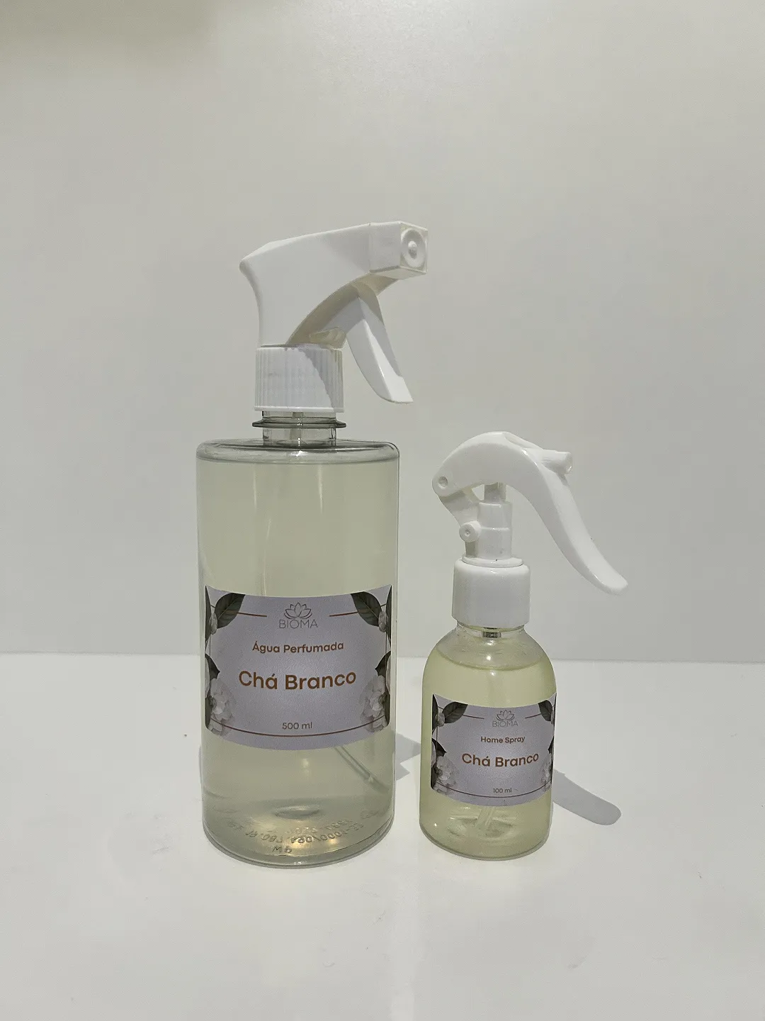 Combo Chá Branco - Home Spray e Água Perfumada 500ml